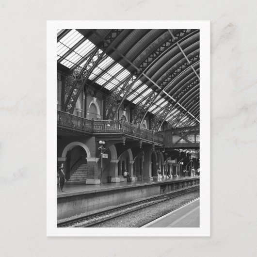 Cartão Postal - Interior da Estação da Luz (Nº4) Briefkaart (Voorkant)