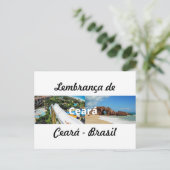 Cartão postal lembrança de Ceará Briefkaart (Staand voorkant)