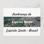 Cartão postal lembrança de Espírito Santo Briefkaart (Voorkant)