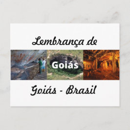 Cartão postal lembrança de Goiás Briefkaart