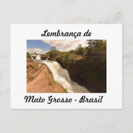 cartão postal lembrança de Mato Grosso Briefkaart