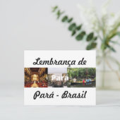 Cartão postal lembrança do Pará Briefkaart (Staand voorkant)