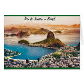 Cartão Postal Rio de Janeiro (Voorkant Horizontaal)