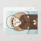 Cartão-postal São Francisco de Assis Briefkaart (Voorkant / Achterkant)