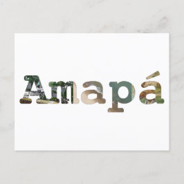 Cartão postale Amapá Briefkaart