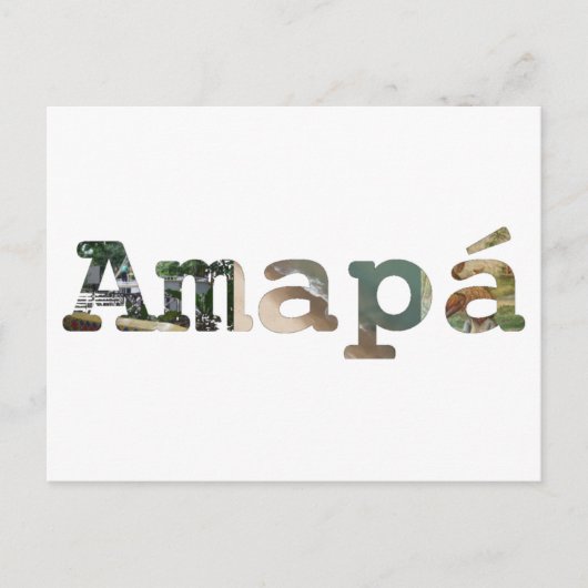 Cartão postale Amapá Briefkaart (Voorkant)