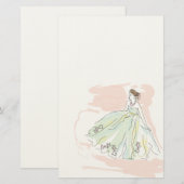 Cartas de amor con "The lady" Briefpapier (Voorkant / Achterkant)