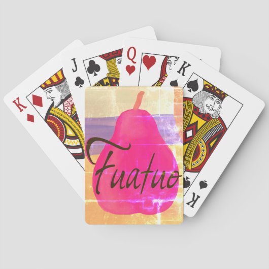 Cartas de Fuatuo. Pokerkaarten (Achterkant)