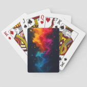 Cartas de fuego multicolor pokerkaarten (Achterkant)