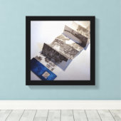 Carte Blanche pour 1 Stylo en bout de Course Print (Insitu (Houten vloer))