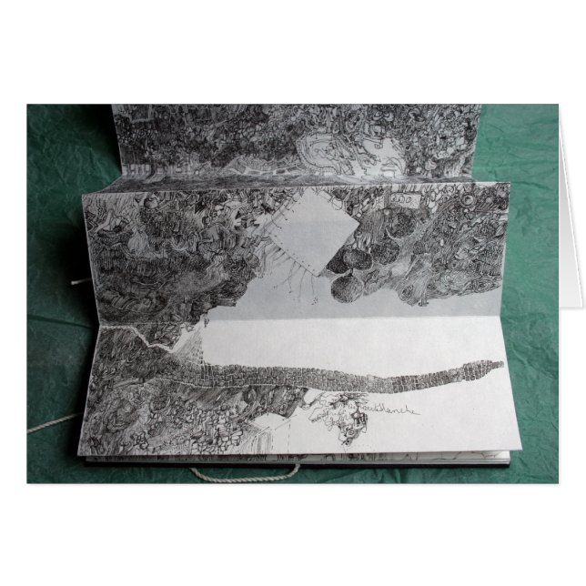 Carte Blanche pour un Stylo en bout de Course Kaar (Voorkant Horizontaal)