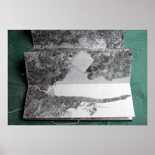 Carte Blanche pour un Stylo en bout de Course P Poster (Voorkant)