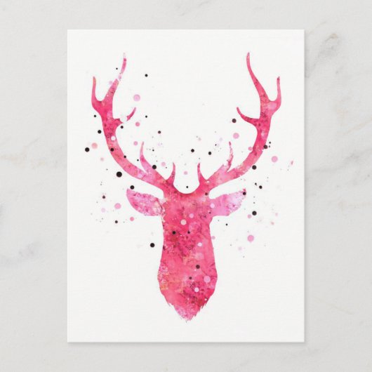 carte Cerf Briefkaart (Voorkant)