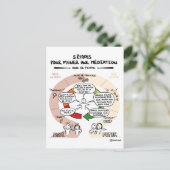 Carte coaching "5 étapes pour mener une médiation" briefkaart (Staand voorkant)