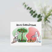 Carte de Coaching "Faites votre Bilan Énergétique" Briefkaart (Staand voorkant)