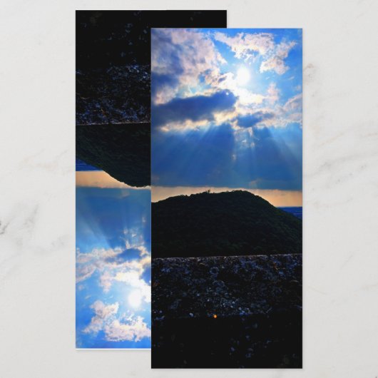 carte de condoléance (Voorkant / Achterkant)