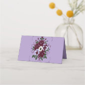 Carte de fidélité pliée fleuriste 20 points klantenkaartje (Achterkant)