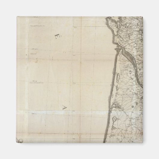Carte de la France SO Magneet (Voorkant)