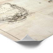 Carte de la France SO Poster (Hoek)