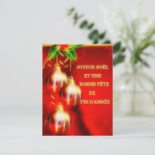 Carte de Noël Feestdagenkaart (Staand voorkant)