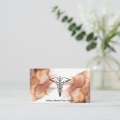 Carte de visite visitekaartje (Staand voorkant)