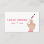 Carte de visite visitekaartje (Voorkant)