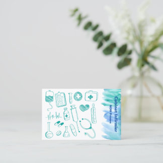 Carte de visite visitekaartje