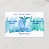 Carte de visite visitekaartje (Achterkant)