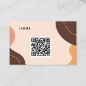 Carte de visite visitekaartje (Achterkant)