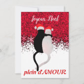 Carte de vœux AMOUR pour Noël (Voorkant)