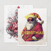 carte de voeux feestdagenkaart (Voorkant / Achterkant)