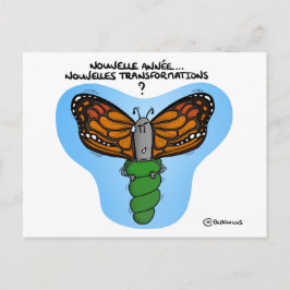 Carte de voeux "Nouvelle transformation" Briefkaart
