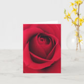 Carte de voeux pliées kaart (Gele Bloem)