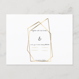 Carte d'uitnodiging uitnodiging briefkaart