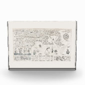 Carte Française Canada (Québec) par Chamclear 1612 Fotoblokken (Voorkant)