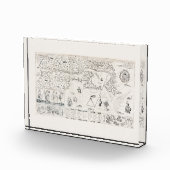 Carte Française Canada (Québec) par Chamclear 1612 Fotoblokken (Rechts)