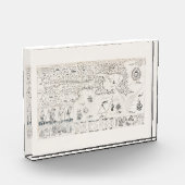 Carte Française Canada (Québec) par Chamclear 1612 Fotoblokken (Links)