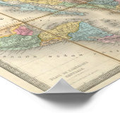 Carte Generale Des Etats Poster (Hoek)