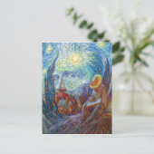 Carte illusie Van Gogh eenheid Briefkaart (Staand voorkant)