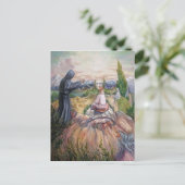 Carte illusion de Vinci Briefkaart (Staand voorkant)