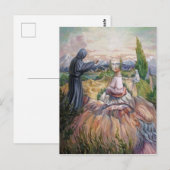 Carte illusion de Vinci Briefkaart (Voorkant / Achterkant)