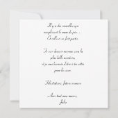 Carte "Ma meilleure amie va devenir maman" Kaart (Achterkant)