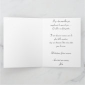 Carte "Ma meilleure amie va devenir maman" Kaart (Binnen)