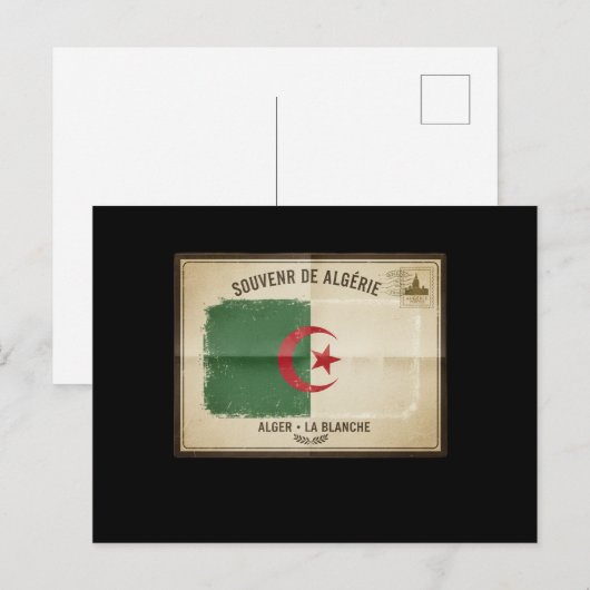 carte postal Algérie Briefkaart (Voorkant / Achterkant)