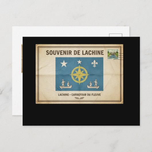 carte postal de  Lachine Briefkaart (Voorkant / Achterkant)