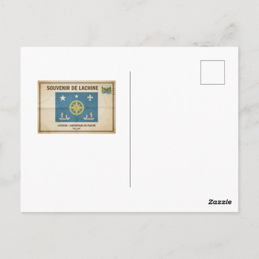 carte postal de  Lachine Briefkaart (Achterkant)