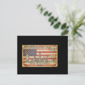 carte postal des Etats-Unis Feestdagenkaart (Staand voorkant)