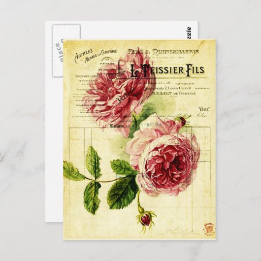 carte postal fleanciennes briefkaart (Voorkant / Achterkant)