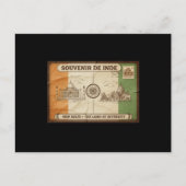 carte postal inde briefkaart (Voorkant)