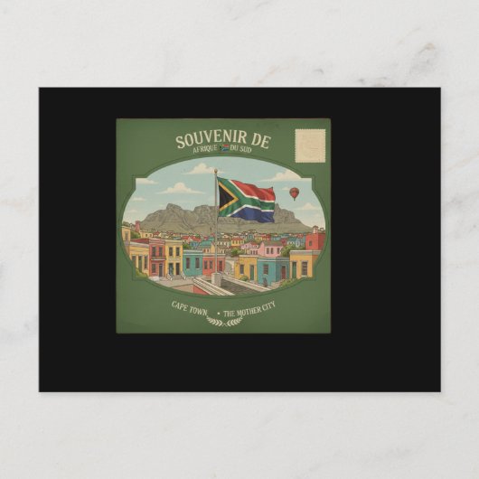 carte postal  l'Afrique du Sud  Briefkaart (Voorkant)